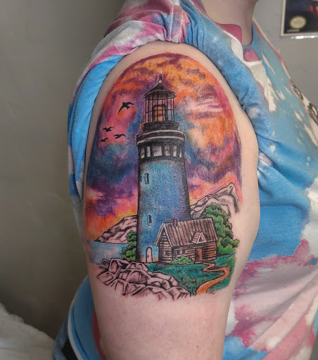 Explore tattoo ideas for cosmetologist, creative tattoo ideas in Saint Paul, available at No Joke Tattoo Studios