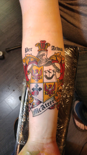 Explore racoon tattoo ideas, creative tattoo ideas in Plymouth, available at Blue Jacket Tattoo Company and Laser Removal