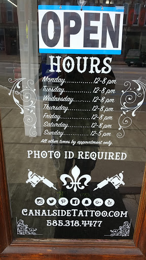 Tattoo Shop «Canalside Tattoo Company, LLC», reviews and photos, 540 Main St, Medina, NY 14103, USA