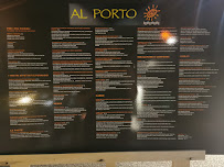 Carte du Al Porto Trattoria à Moniga del Garda