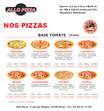 Pizza du Restaurant italien Allo Pizza à Gray - n°4