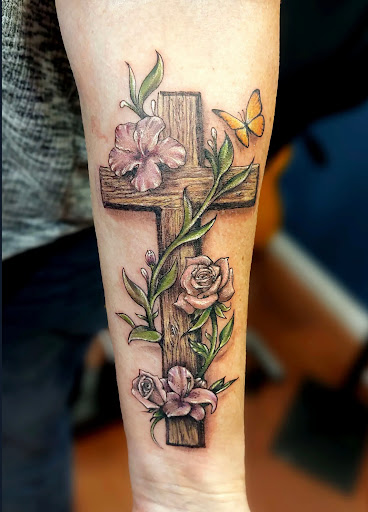 Explore hispanic tattoo ideas, creative tattoo ideas in Los Alamitos, available at Mr. Inkwells Classy Tattoos
