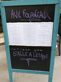 Menu / carte de Aux Fourneaux à Nantes