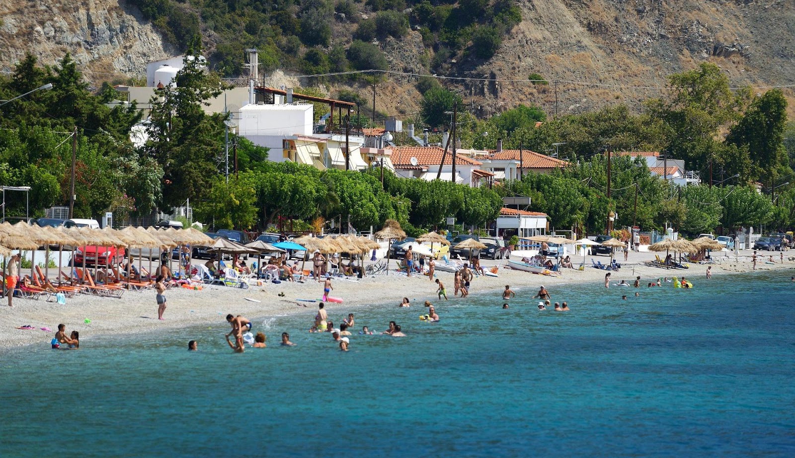 Foto van Ilia beach met hoog niveau van netheid