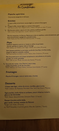 Restaurant La Cambrousse - Restaurant et Maison d'Hôtes à Villers-la-Chèvre (la carte)