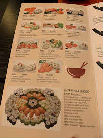 Carte du Sushi Bo-Bun à Rueil-Malmaison