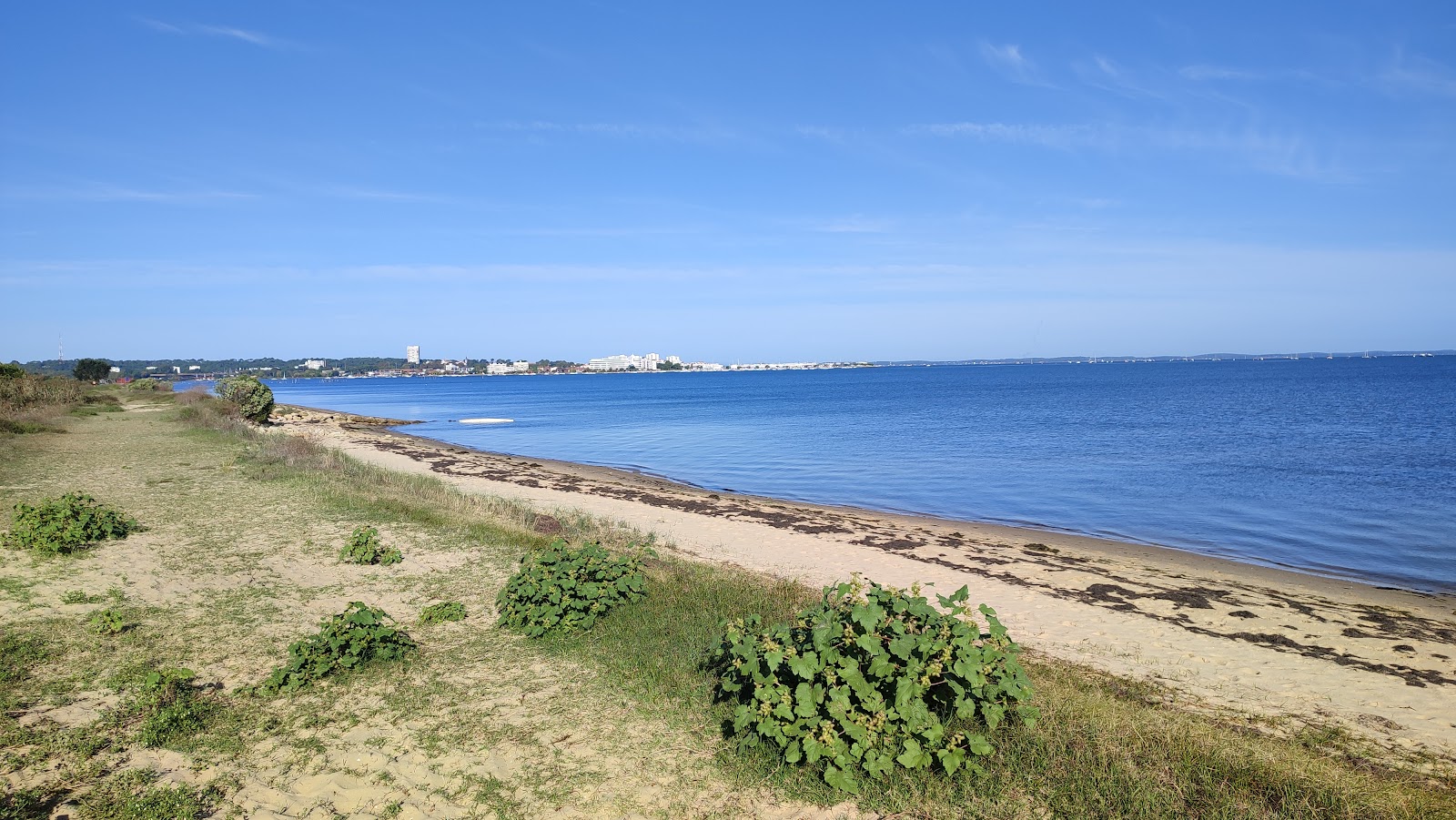 Foto de Plage de La Teste con arena beige superficie