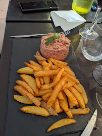 Steak tartare du Restaurant français Au Patio, restaurant traditionnel Français à Savigny-sur-Orge - n°1