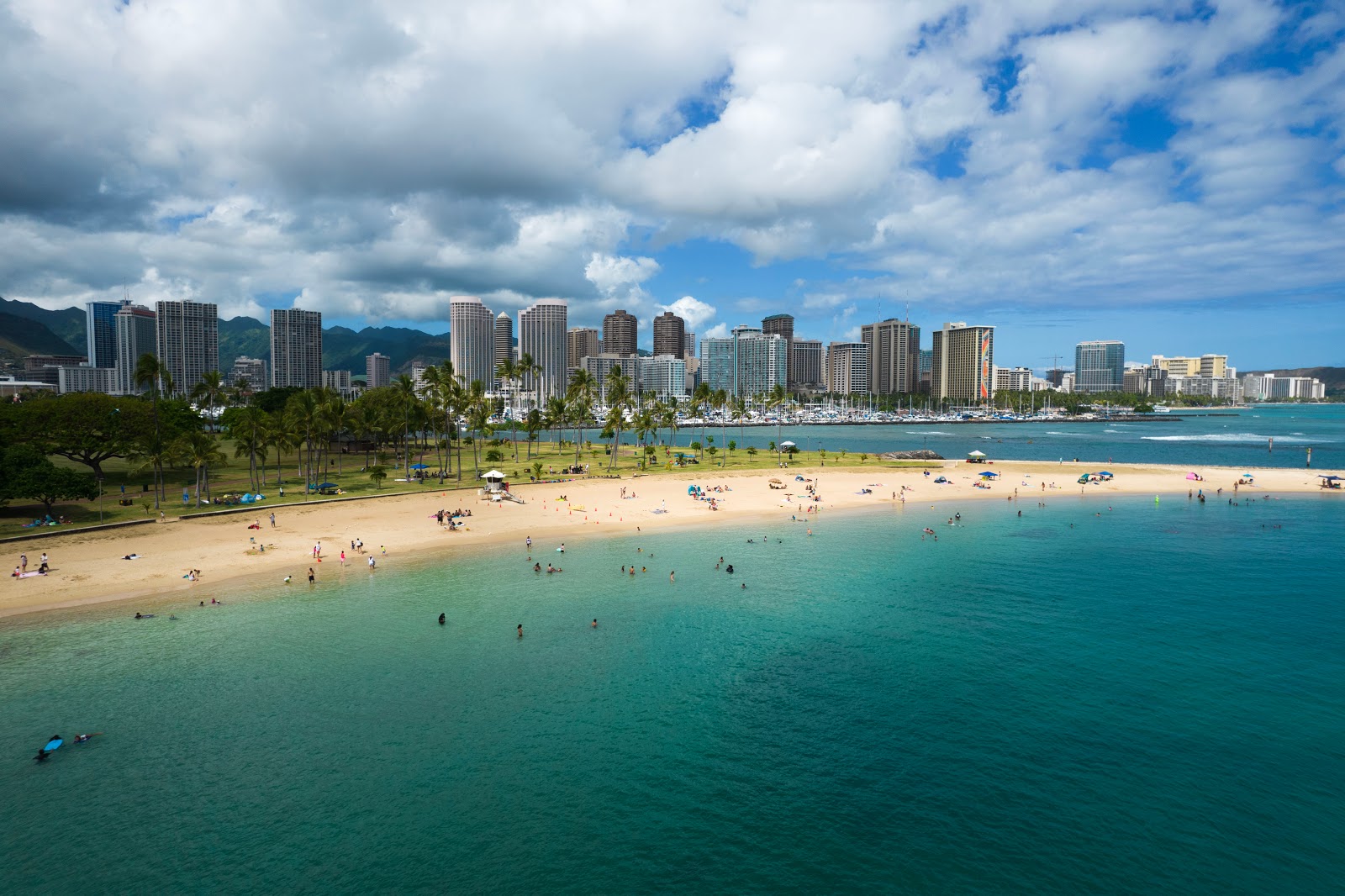 Foto af Ala Moana Beach faciliteter område