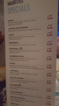 Mauritius Böblingen à Böblingen menu