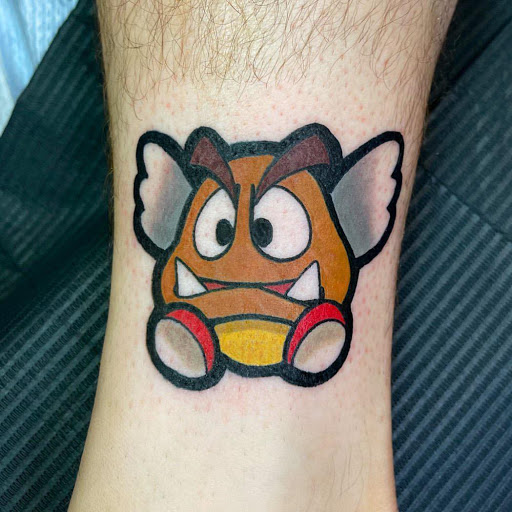 Explore small lion tattoo ideas, creative tattoo ideas in Virginia Beach, available at Studio Evolve