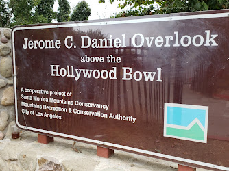 Jerome C. Daniel Overlook above the Hollywood Bowl