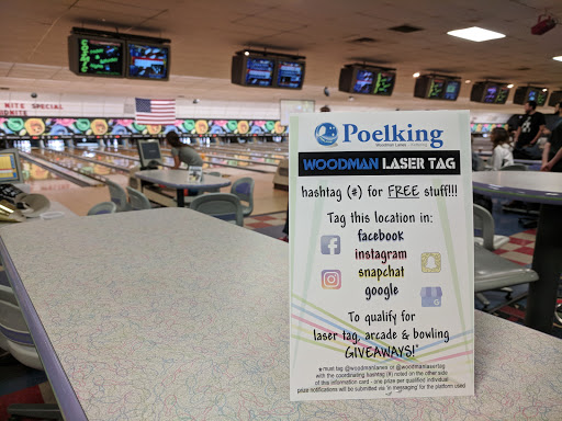 Bowling Alley «Poelking Woodman Lanes», reviews and photos, 3200 Woodman Dr, Kettering, OH 45420, USA