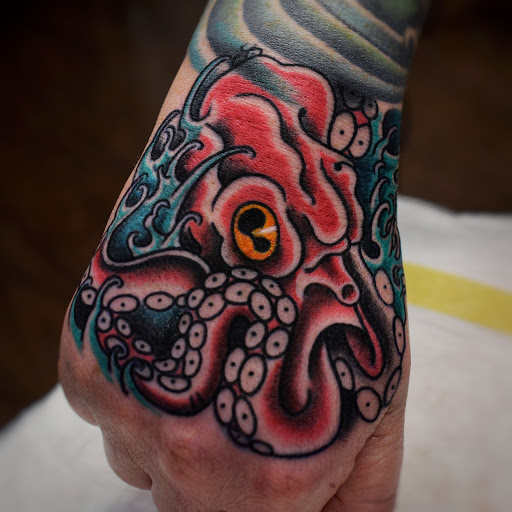 Explore small mushroom tattoo ideas, creative tattoo ideas in Longmont, available at Main Street Tattoo