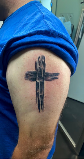 Explore infinity couple tattoo ideas, creative tattoo ideas in Meridian, available at Creative Pain Tattoo Studio