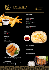 Omaka Sushi à Policoro menu