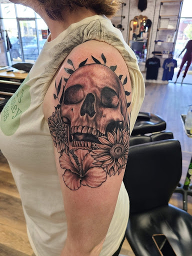 Explore under chin tattoo ideas, creative tattoo ideas in Leavenworth, available at True Love Tattoo Club