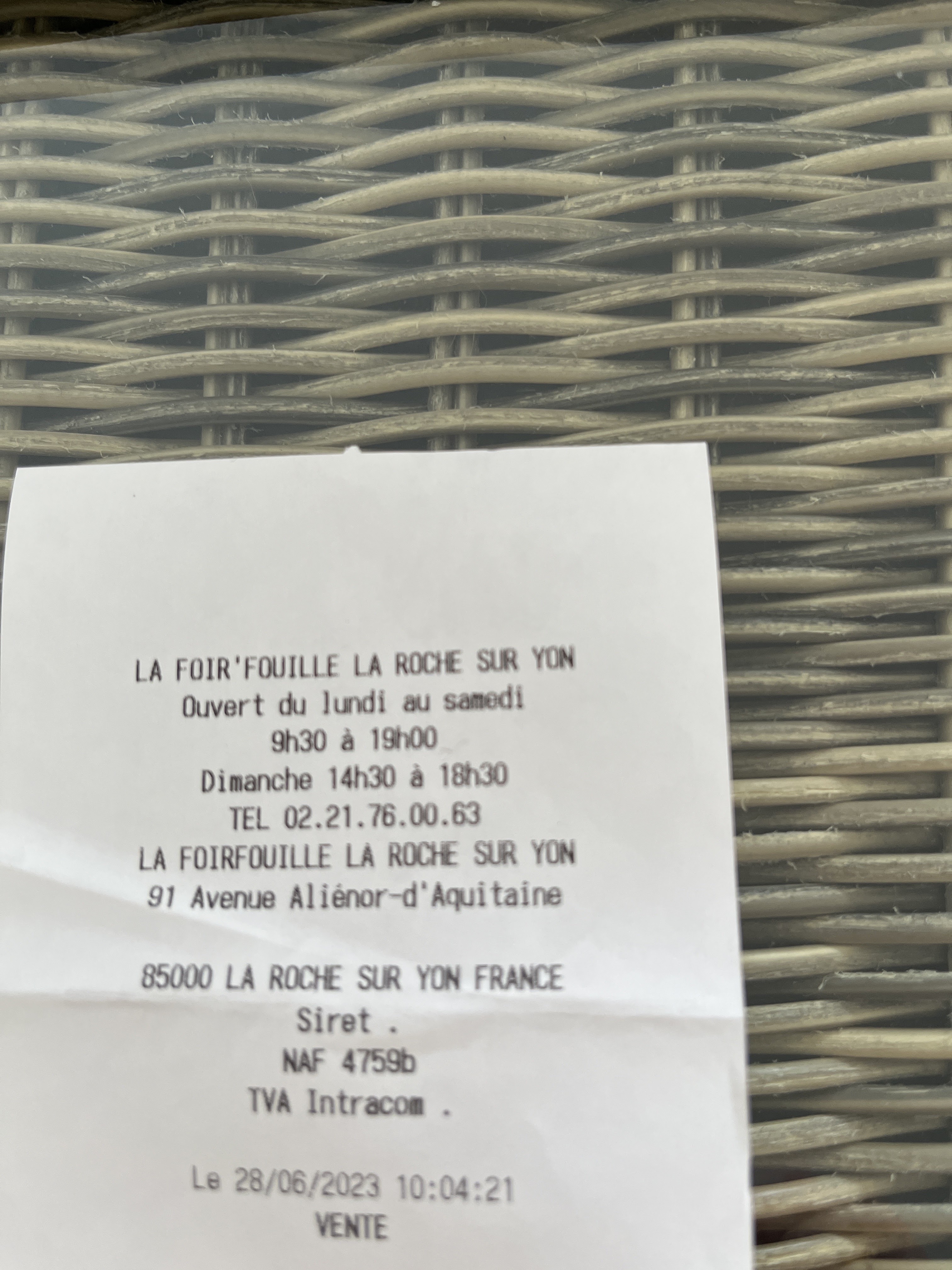 Photo n° 1 de l'avis de Laetitia.e fait le 29/06/2023 à 10:49