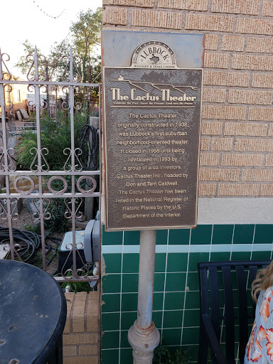 Performing Arts Theater «Cactus Theater», reviews and photos, 1812 Buddy Holly Ave, Lubbock, TX 79401, USA