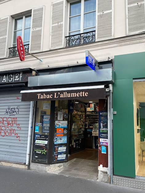 Tabac L'allumette à Paris (Paris 75)