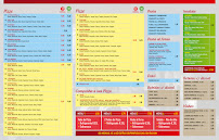 Menu du Mr.Pizza à Aveiro