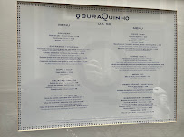 Menu du O Buraquinho da Sé à Porto