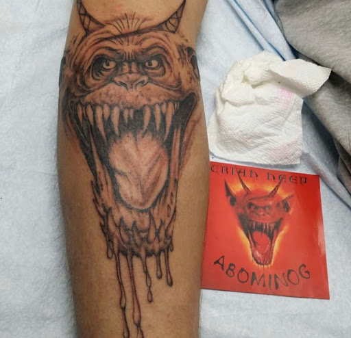 Explore tattoo name placement ideas, creative tattoo ideas in Glen Head, available at Twin Moon Creations
