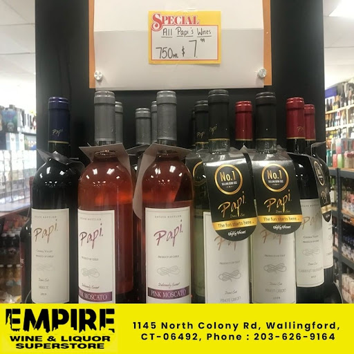 Liquor Store «empire wine and liquor wallingford», reviews and photos, 1145 N Colony Rd, Wallingford, CT 06492, USA