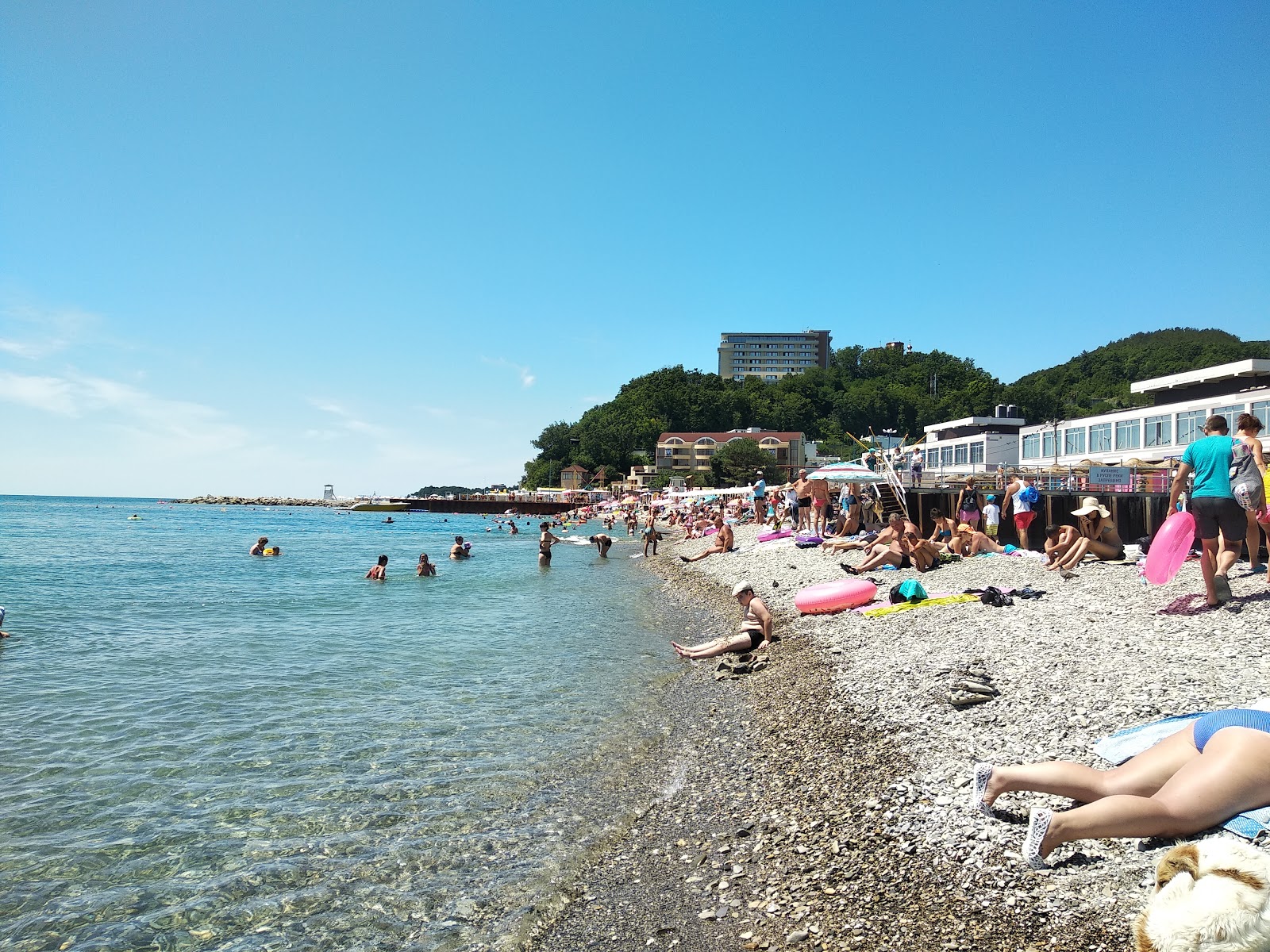 Photo de Nebug beach zone des équipements