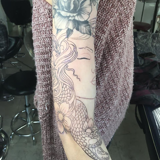 Explore hunting tattoos ideas, creative tattoo ideas in Berkeley, available at Berkeley Tattoo