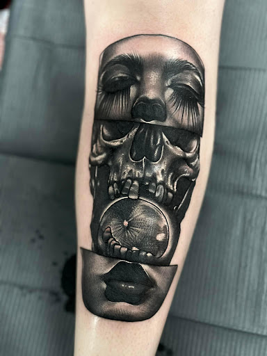 Explore ape tattoo ideas, creative tattoo ideas in Elizabethton, available at Pioneer Tattoo Company