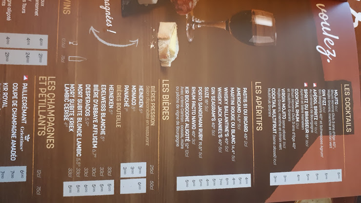 menu du Restaurant de grillades à la française Courtepaille à Nîmes