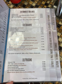 Restaurant Fontana di Trevi à Puteaux (la carte)