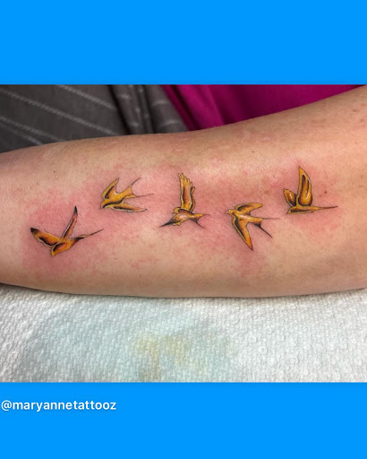 Explore leg sleeve tattoo ideas for guys, creative tattoo ideas in Athens, available at Pain and Wonder Tattoo and Piercing Studio