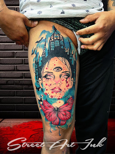 Explore hunter tattoo ideas, creative tattoo ideas in Trenton, available at Street Art Ink