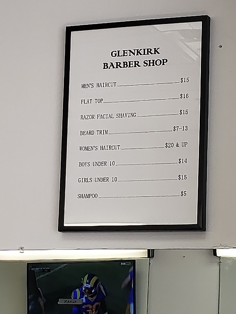Glenkirk Barber Shop 20155