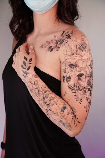 Explore ideas de tattoo para hombres, creative tattoo ideas in Portland, available at Midnight Tattoo