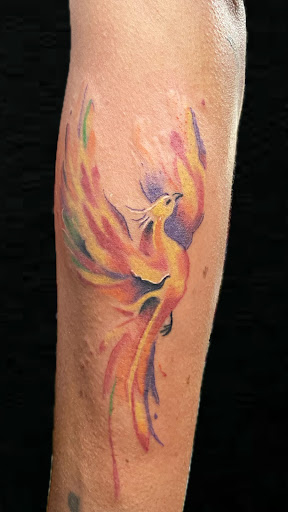 Explore initial tattoo ideas for females, creative tattoo ideas in Charlotte, available at Phoenix Ink