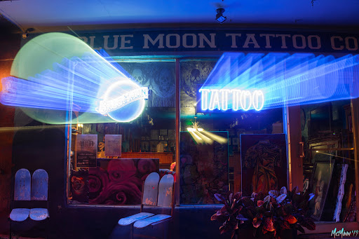 Tattoo Shop «Blue Moon Tattoo Co.», reviews and photos, 567 Eau Gallie Blvd, Melbourne, FL 32935, USA