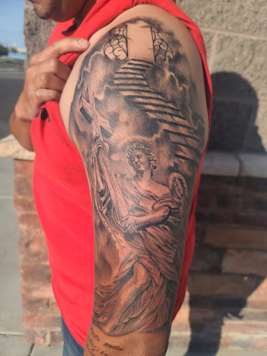 Explore bon jovi tattoo ideas, creative tattoo ideas in Elko, available at Iron Anchor Tattoo