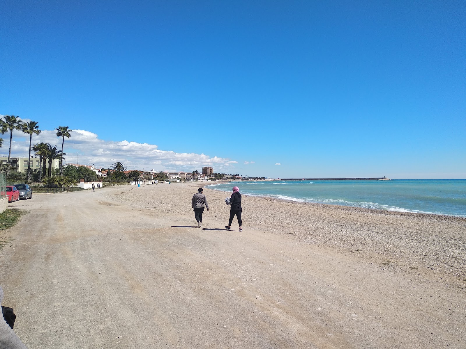 Foto van Platja del Morrongo met hoog niveau van netheid