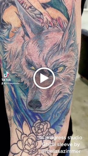 Explore anime sleeve tattoo ideas, creative tattoo ideas in Peoria, available at Iron Key Tattoo Studio Inc.