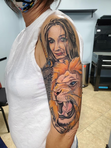 Explore number 5 tattoo ideas, creative tattoo ideas in Orange Park, available at Diamond Tip Tattoo