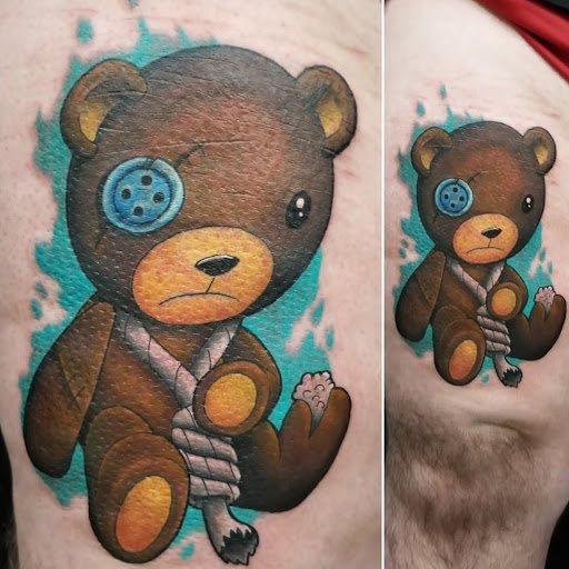 Explore new york giants tattoo ideas, creative tattoo ideas in Roselle, available at Atmosphere Tattoo Gallery - Roselle