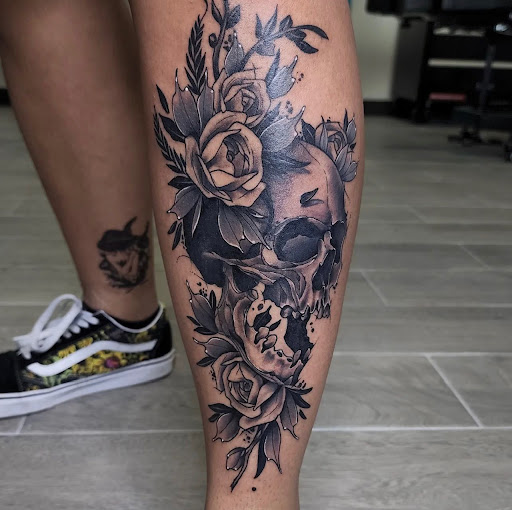 Explore foot tattoo cover up ideas, creative tattoo ideas in Lake Alfred, available at Moreira Ink