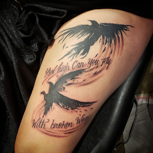 Explore tattoos ideas for chest, creative tattoo ideas in Garden Grove, available at Dr. Tattoo Studio