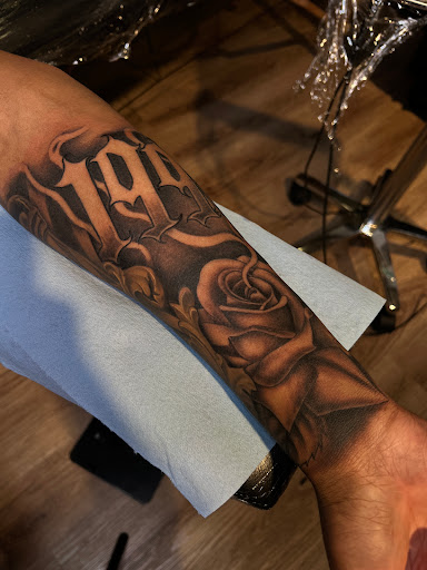 Explore birth clock tattoo ideas, creative tattoo ideas in Spokane, available at DZ INK TATTOO PARLOR