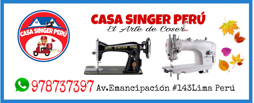 Tecnico de Maquinas de Coser Lima, Reparación y Mantenimiento de Maquinas Singer - Casa Singer Peru
