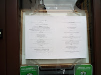 Aurora à Milan menu