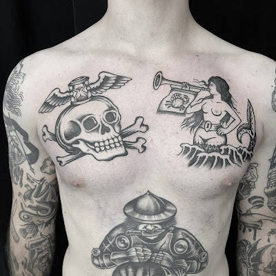 Baculum tattoo à Strasbourg